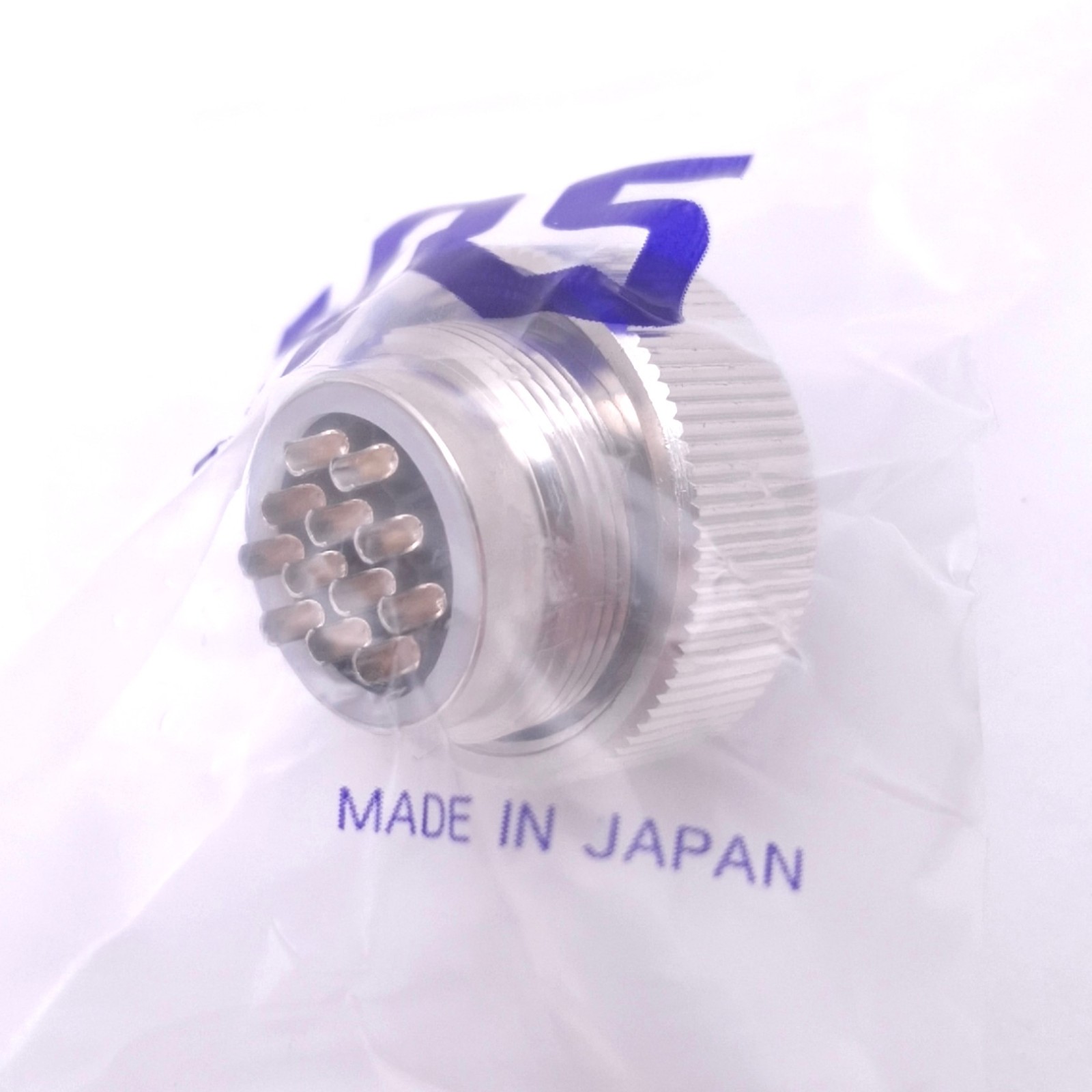 GE Fanuc A05B-1137-J058 End-Effector Connector for LR Mate 200iD Robot, 12-Pin
