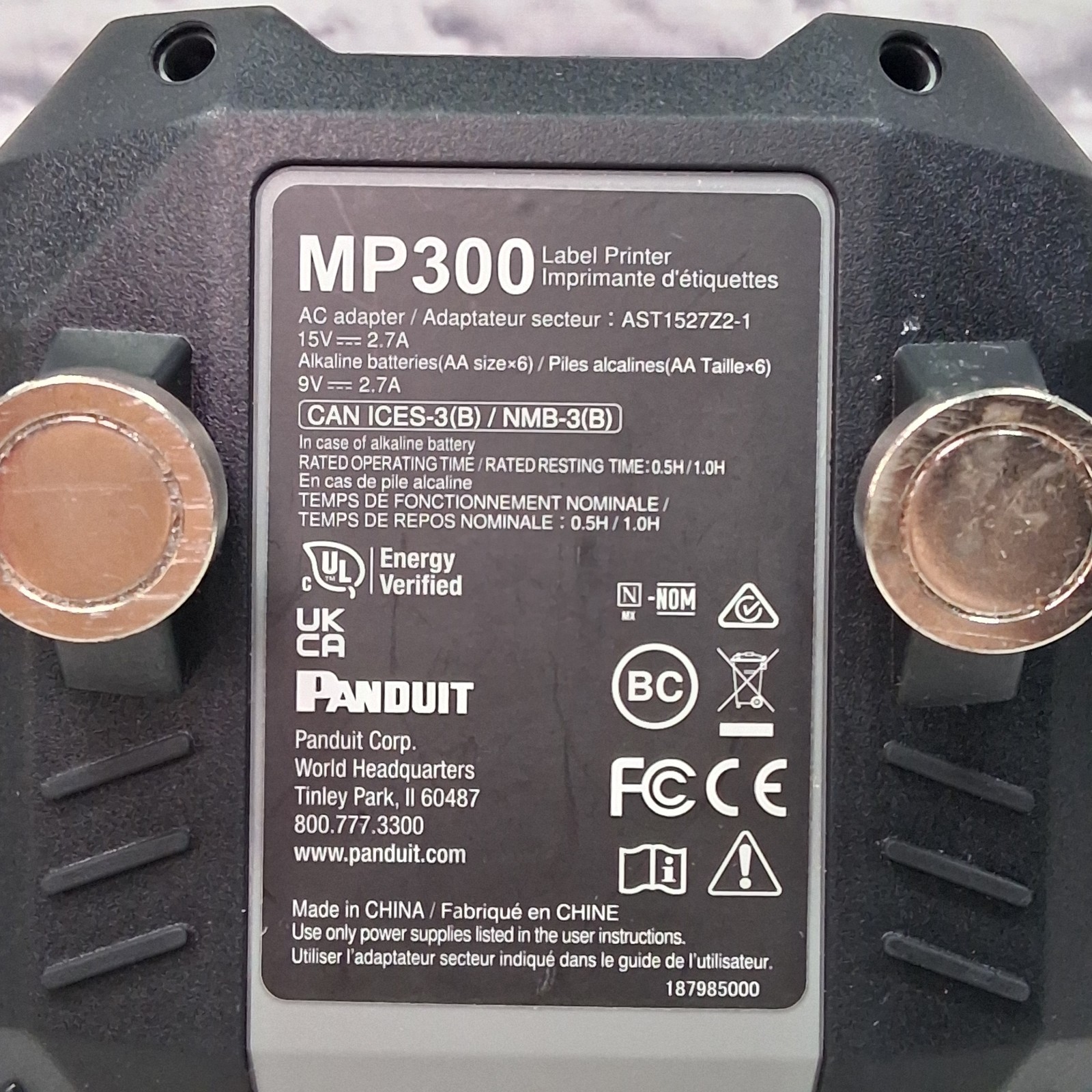 Panduit MP300 Portable label maker – Label maker only
