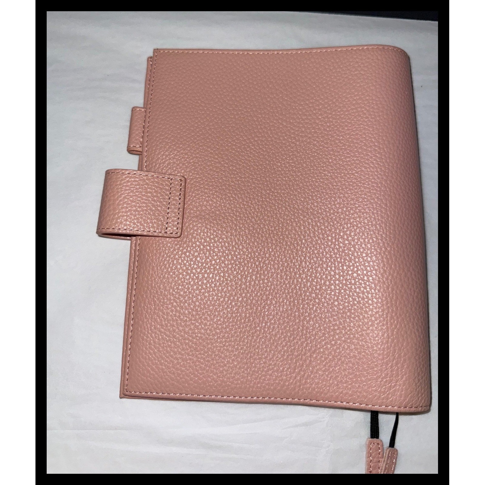 Moterm Planner Cover A5 Pink Pebbled Leather Fits Hobonichi Cousin Stalogy