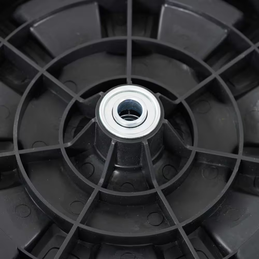 YARDMAX Replacement Free/Non-Drive Rear Wheel 11 in X 1.6 in for Lawn Mowers