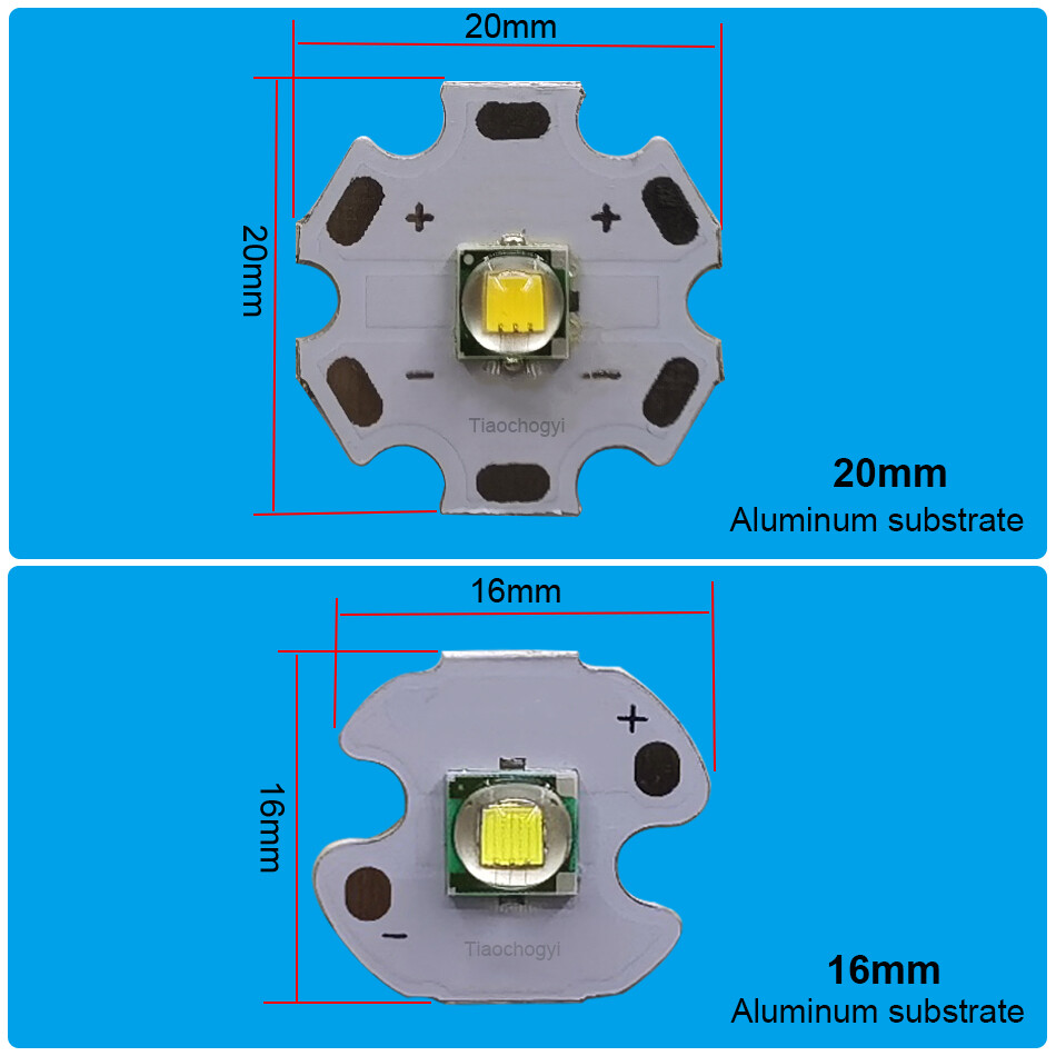 10W 5050 LED diode Red Green Blue white 3.2-3.6V UV For Flashlight LED Emitter