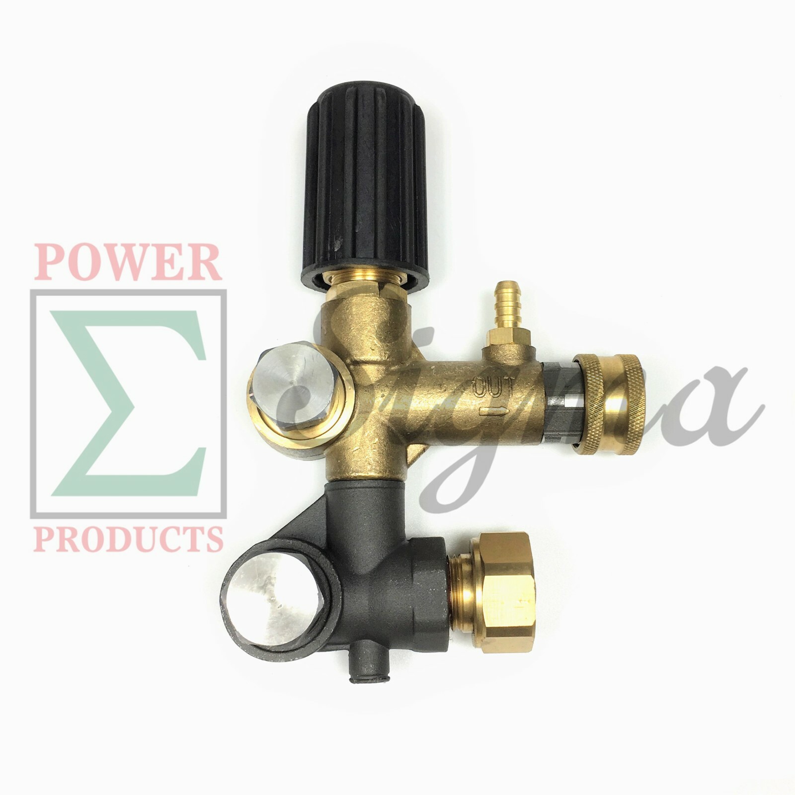 Sigma Unloader For 3600PSI 4.76 GPM Triplex Pump 1″ Hollow Shaft Pressure Washer