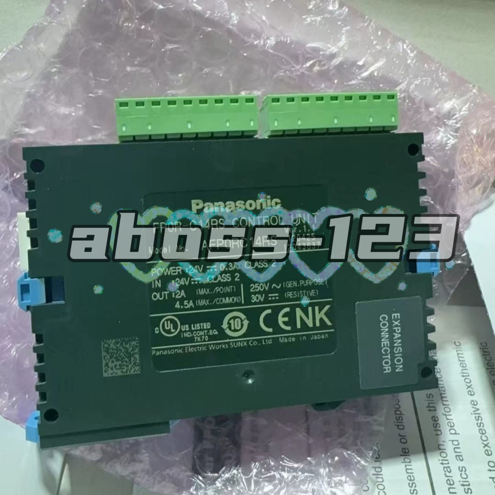 Panasonic AFP0RC14RS FP0R-C14RS 24VDC Control Unit#1pcs New In Box