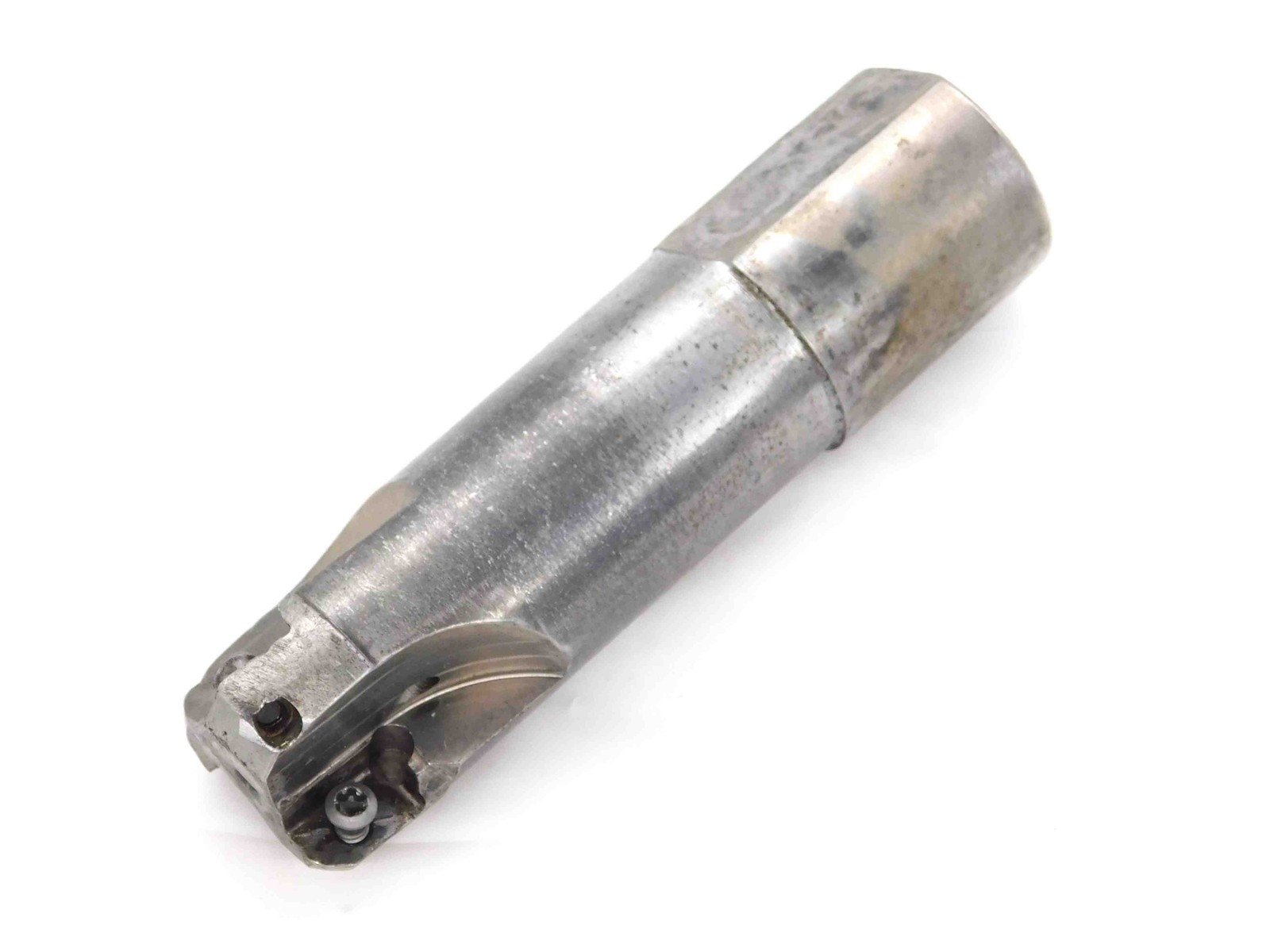 1 1/4 DIA. 4 7/16 OAL COOLANT THRU INDEXABLE END MILL 1 1/4 SHANK 3 FLUTE 1.25