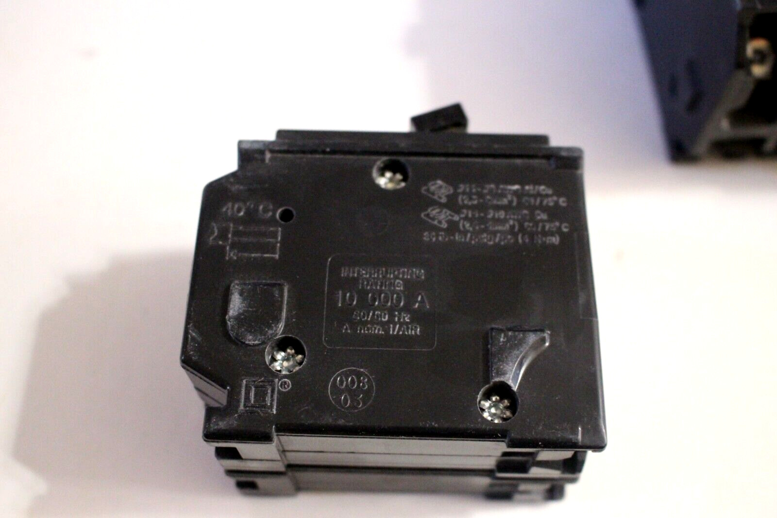 5-PACK SCHNEIDER ELECTRIC CIRCUIT BREAKER 15 AMP COMMON TRIP DP-4075