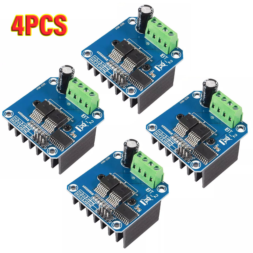 4PCS Semiconductor BTS7960B Motor Driver 43A H-Bridge Drive PWM For Arduino