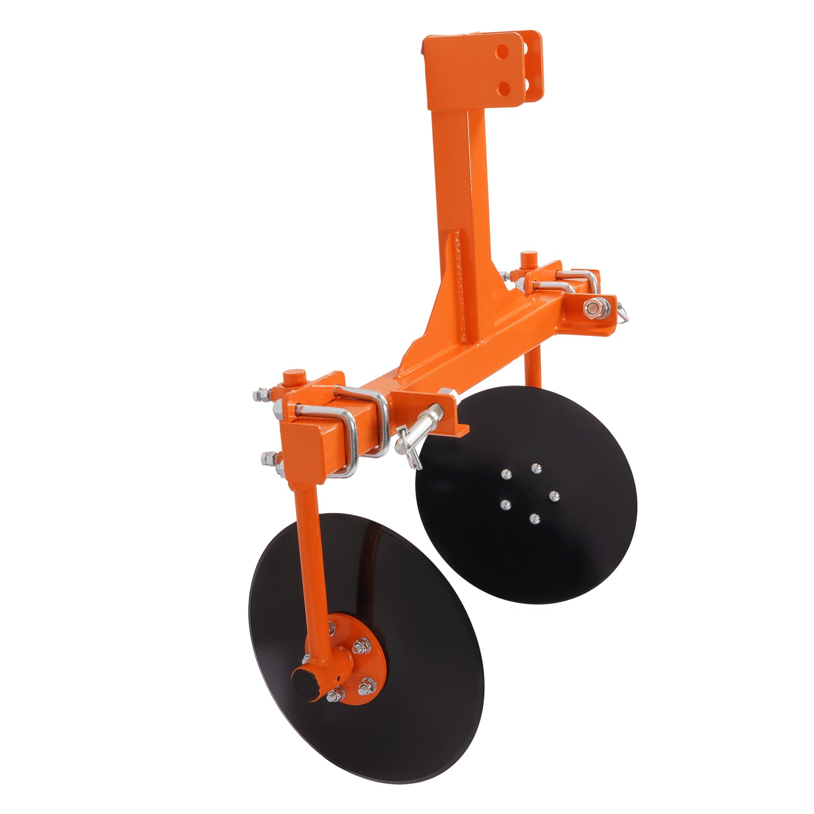 48″ Adjustable Disc Bedder Disc Harrow For Cat 1 Tractors Steel 3 Point