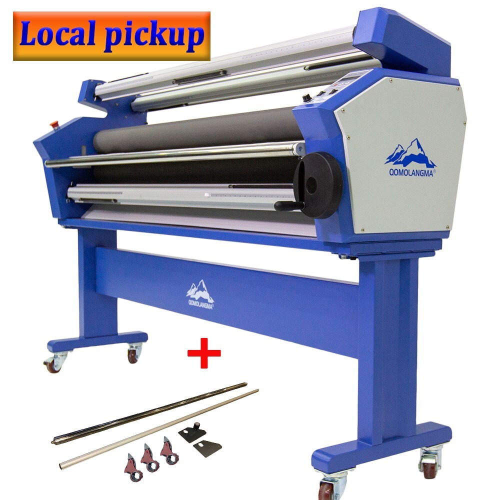 QOMOLANGMA 55in Full-auto Large Format Laminator with Heat Assisted and Trimmer