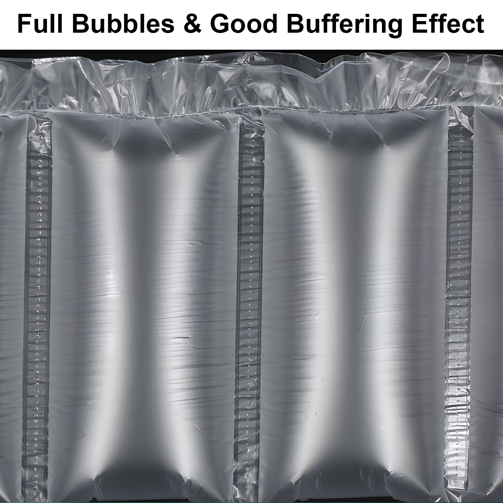 170 Count 4×8″ Prefilled Air Pillows 20 Gallon Void Fill Packing Bubble Cushion