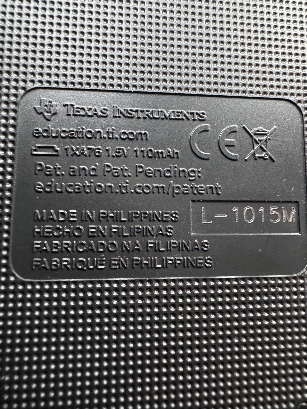 Texas Instruments 30XA Scientific Calculator