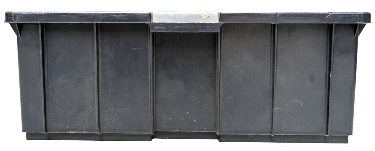 3 x plastic container storage container stacking box 60 x 40 x 22 cm plastic box crate