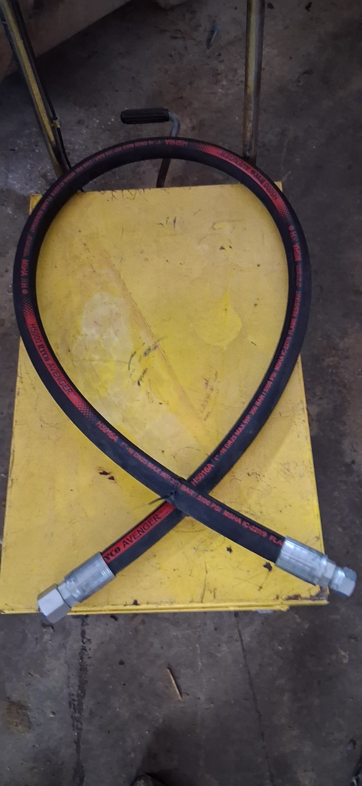 1″ 5100psi/350BAR Hydrolic Hose Double JIC 16-DN25