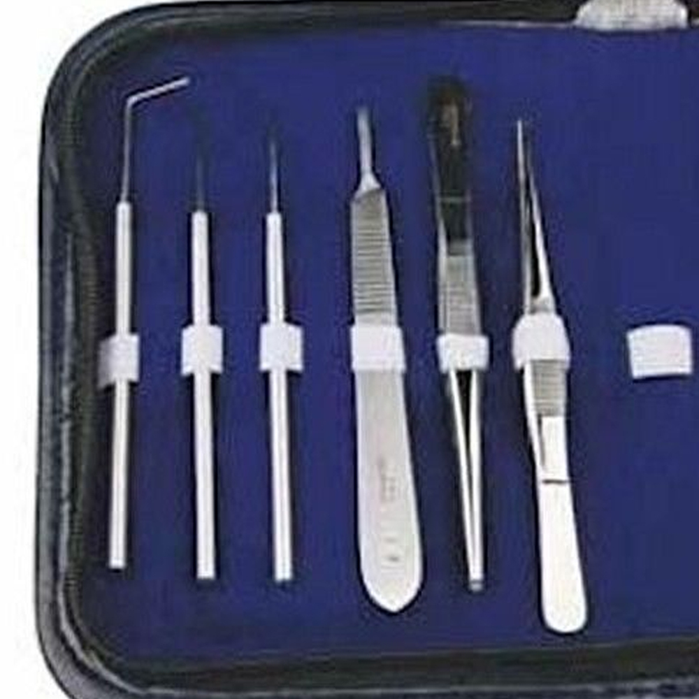 Laboratory Dissecting Kit of 9 Pcs Stainless Steel German Grade