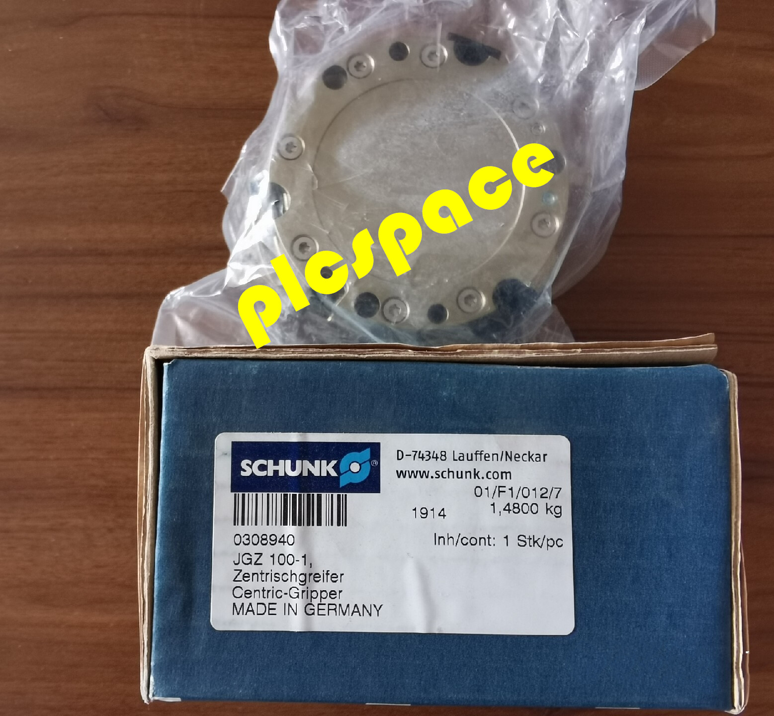 SCHUNK JGZ 100-1 0308940 Cylinder hoover brand new JGZ 100-1 0308940
