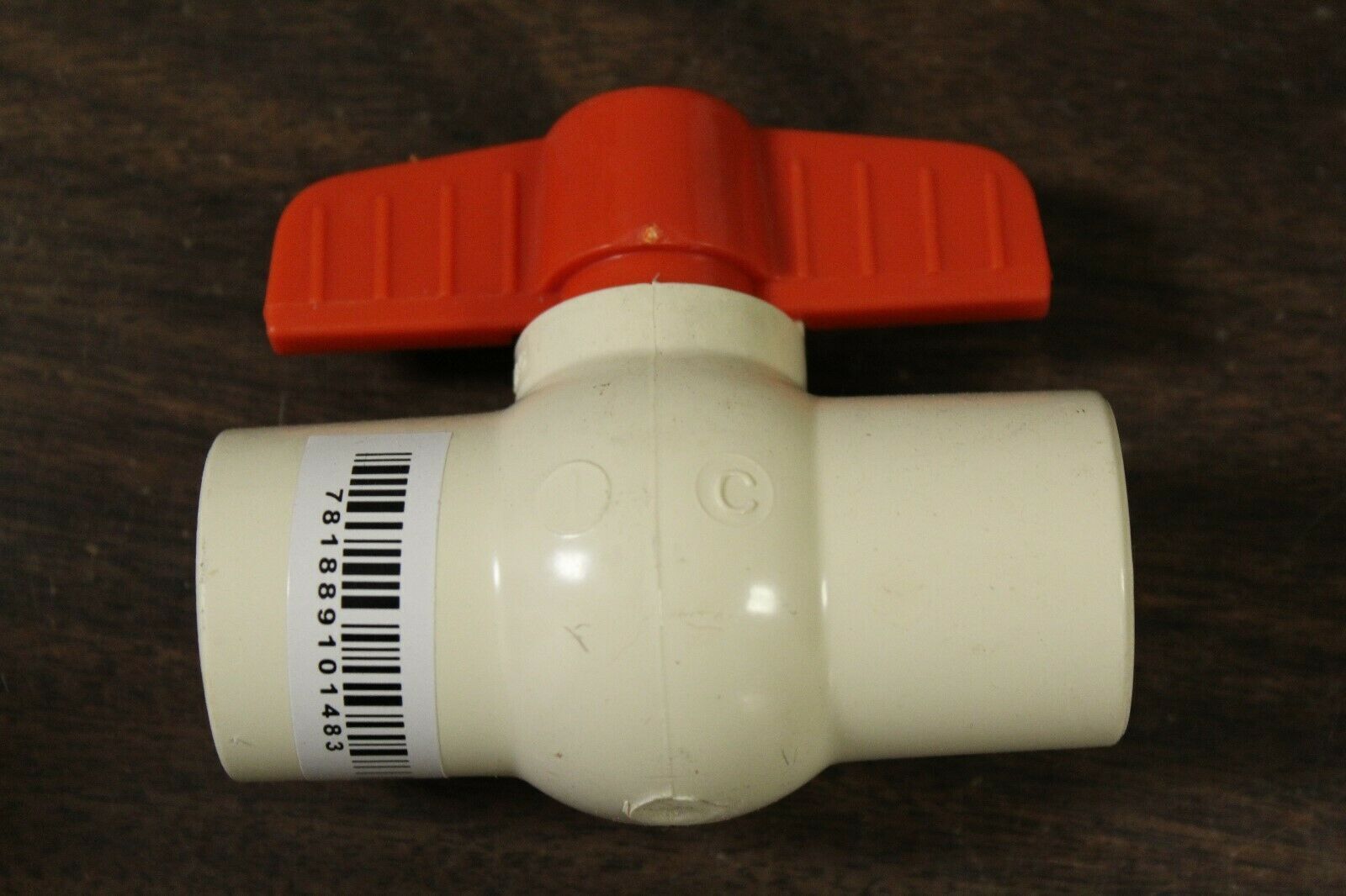 ProFlo Solvent Weld Ball Valve 1in/25.4mm CPVC/PVC-C/CPVC Slip x slip