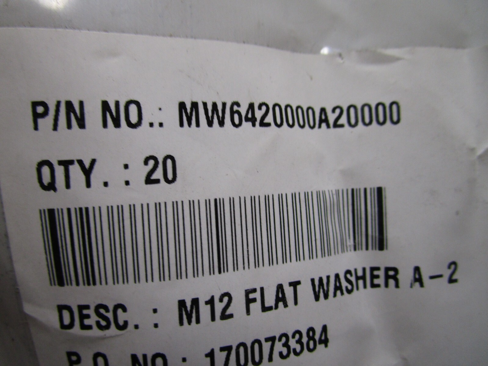 M12 x 24mm OD DIN 125 A2 Stainless Steel Type A Flat Washer QTY 20