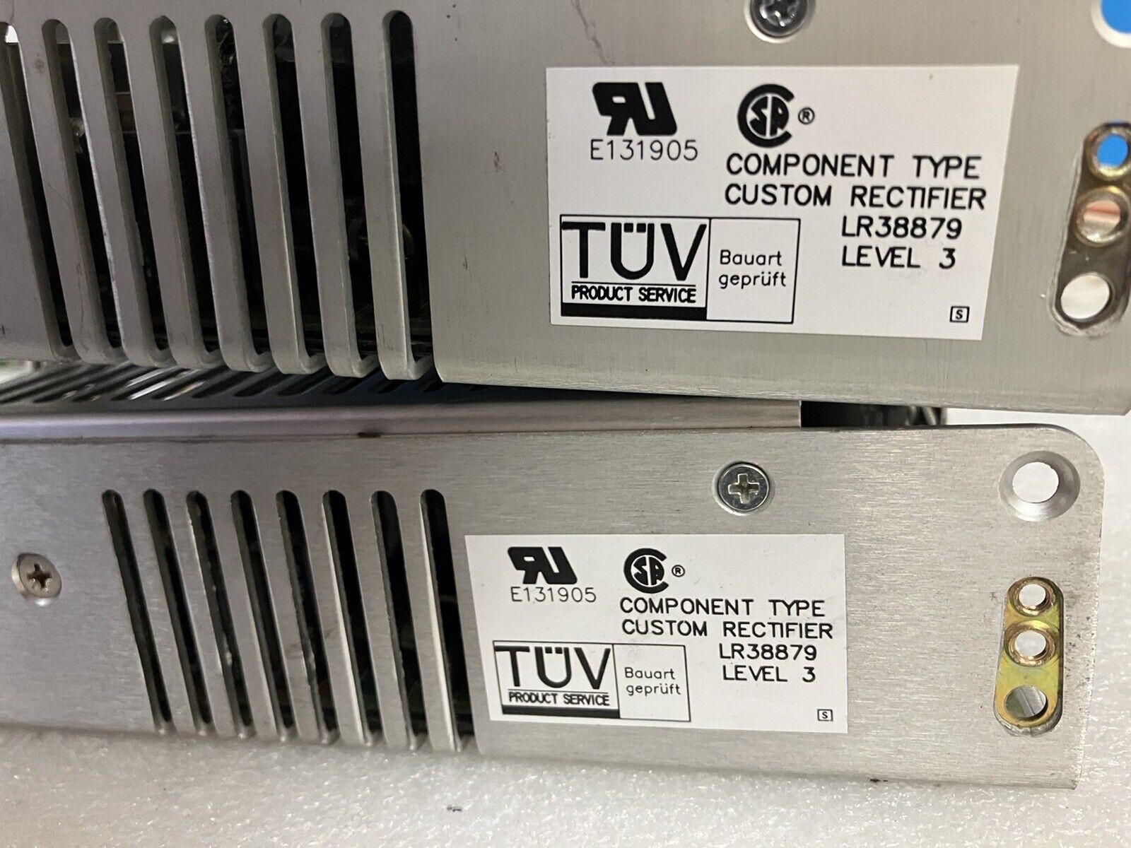 （1x) MAP80-4000 POWER-ONE 110V / 230V AC Four Output Switching Mode Power Supply