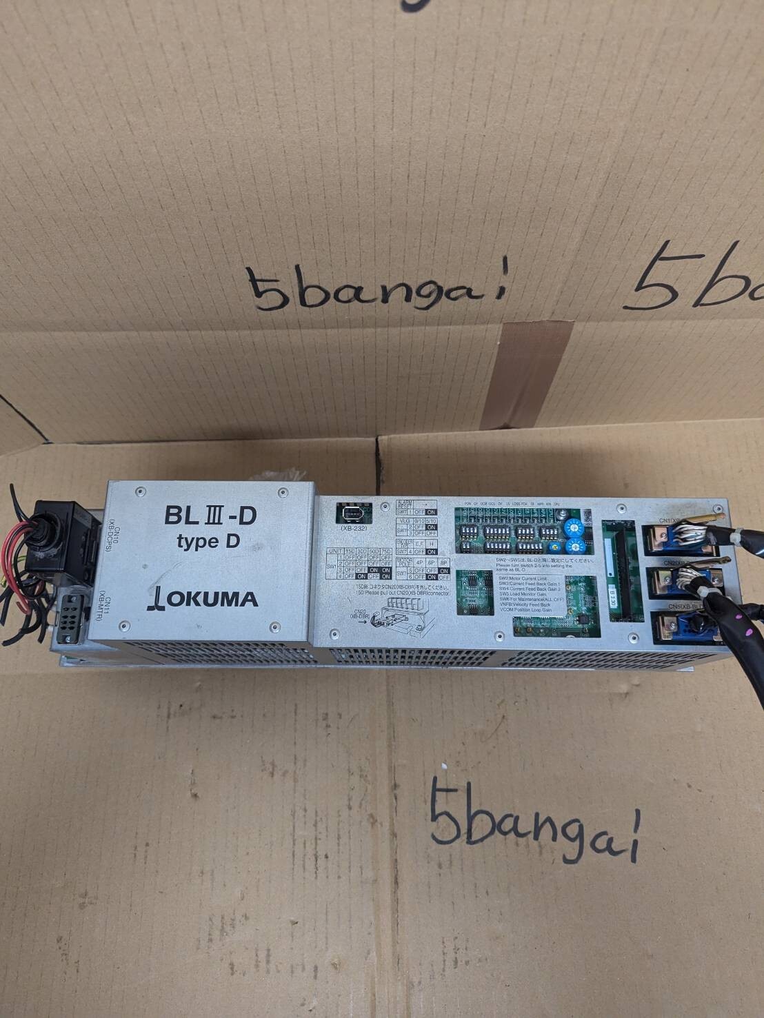 OKUMA BLIII-D Type D U0213-0006-002-11 Servo Amplifier From Working Machine