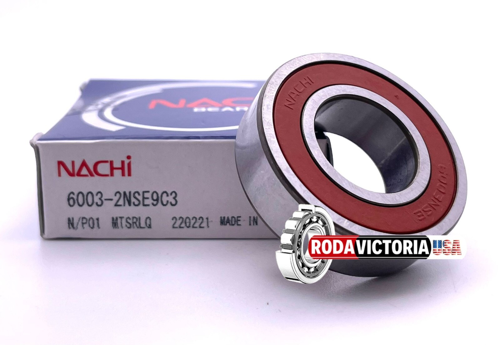 6003-2NSE9 C3 NACHI bearing 6003-2NSE seals 6003-2RS bearings 6003 RS Japan