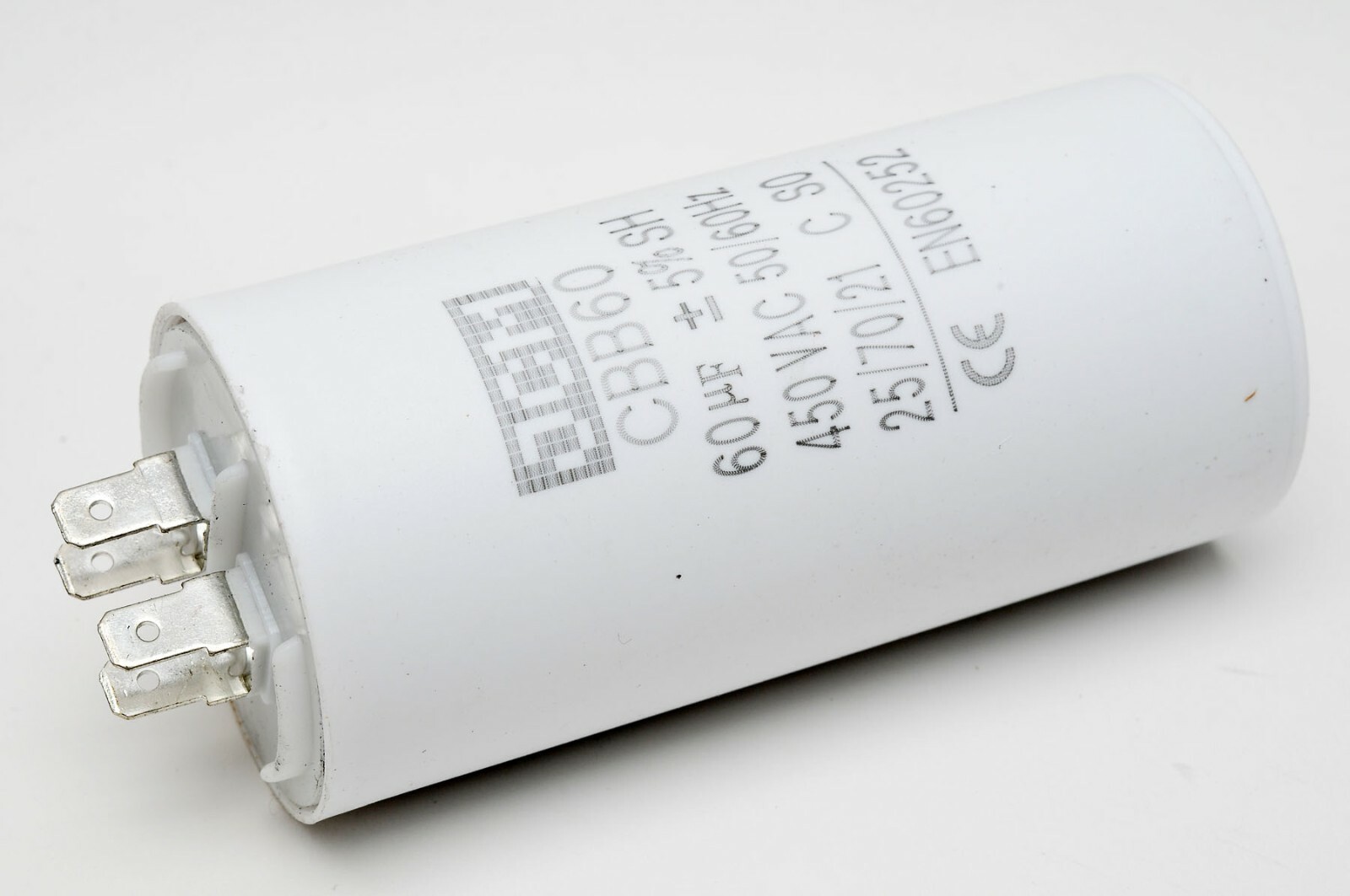 60UF 450VAC Motor Run Capacitor 450V AC CBB60 60 UF Round White 50/60HZ Cap