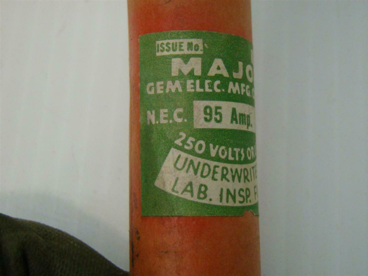Major 95Amp 250Volts AC-48