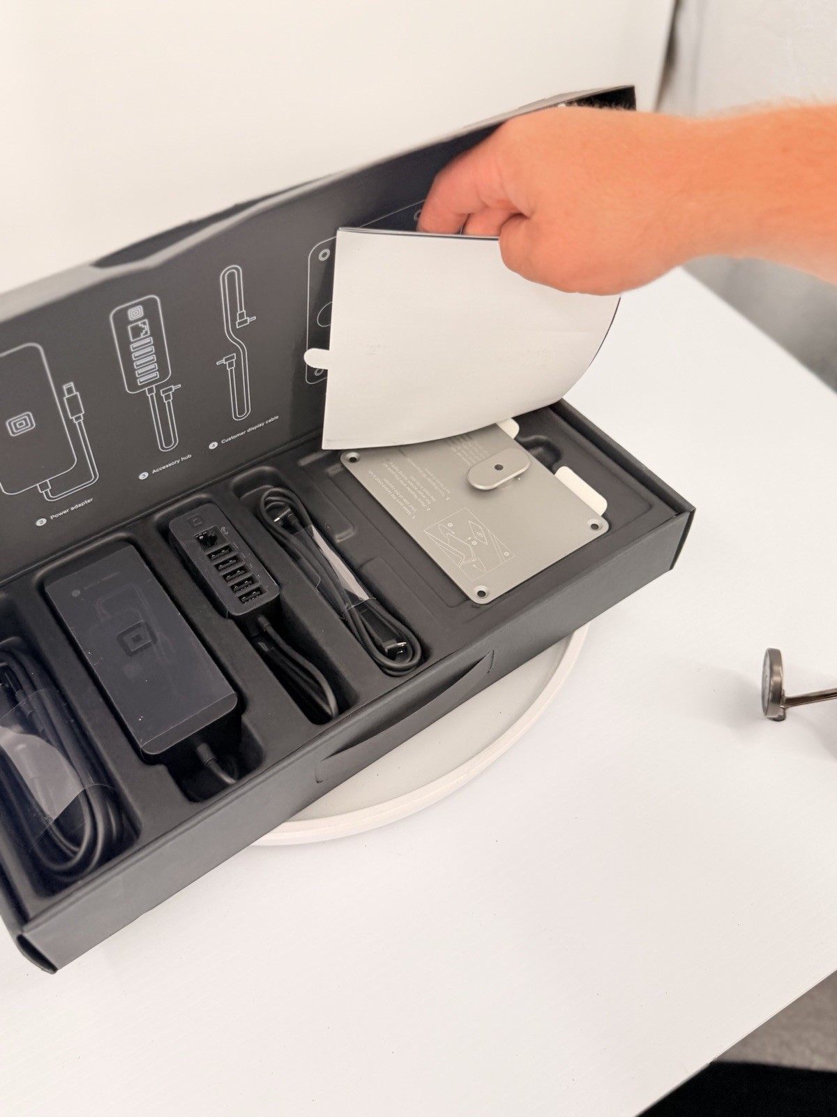 Square Register 1st Gen Replacement Toolkit Power Adapter Hub Mount Kit NEW