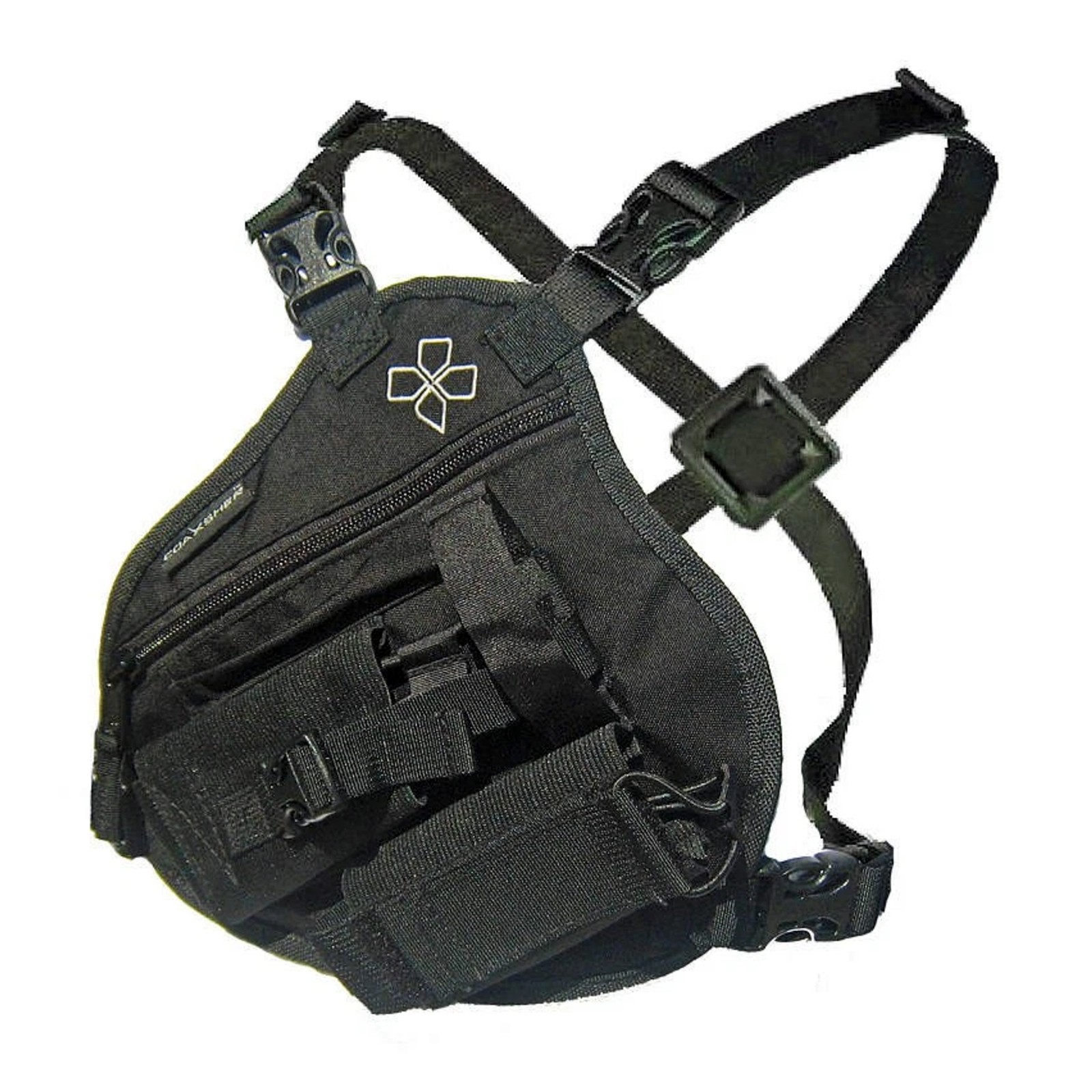 RP203 Coaxsher RP-1 Scout Nylon Radio Chest Harness for 2.5″ x 1.5″ x 8.5″ Radio
