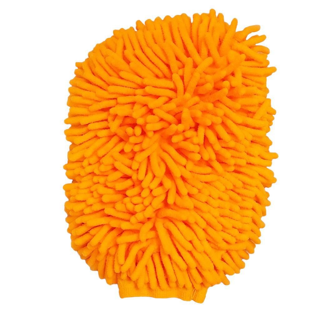 (5) Microfiber Car Kitchen Household Wash Washing Cleaning Glove Mitts New
