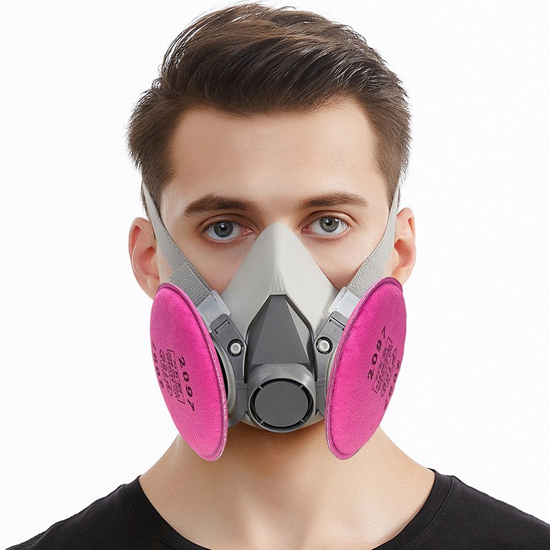 Half Face Respirator Mask P100 Particulate Welding Painting Dust Construction