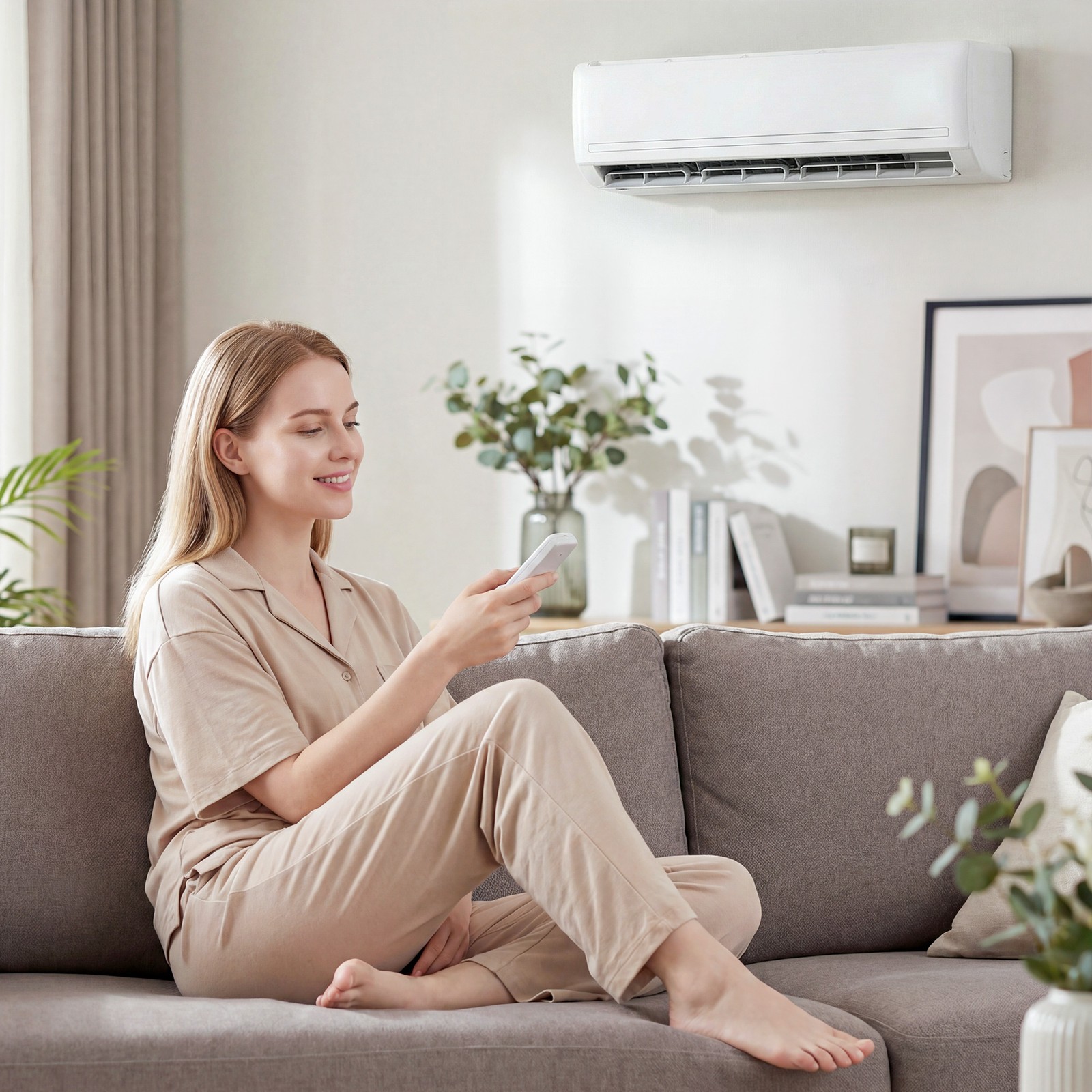 HOMCOM 23000 BTU Mini Split Air Conditioner, 19 SEER2 230V Ductless AC Unit