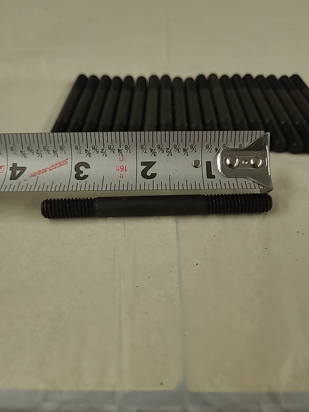 5/16-18 X 3.5″ LONG STEEL STUD