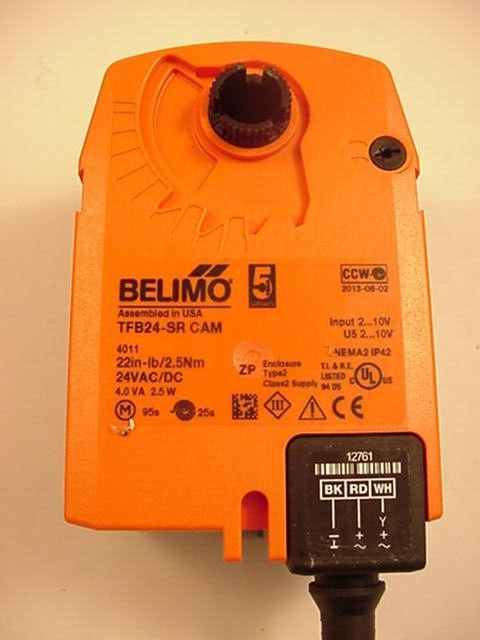 Belimo TFB24-SR CAM Actuator Ships on the Same Day of the Purchase