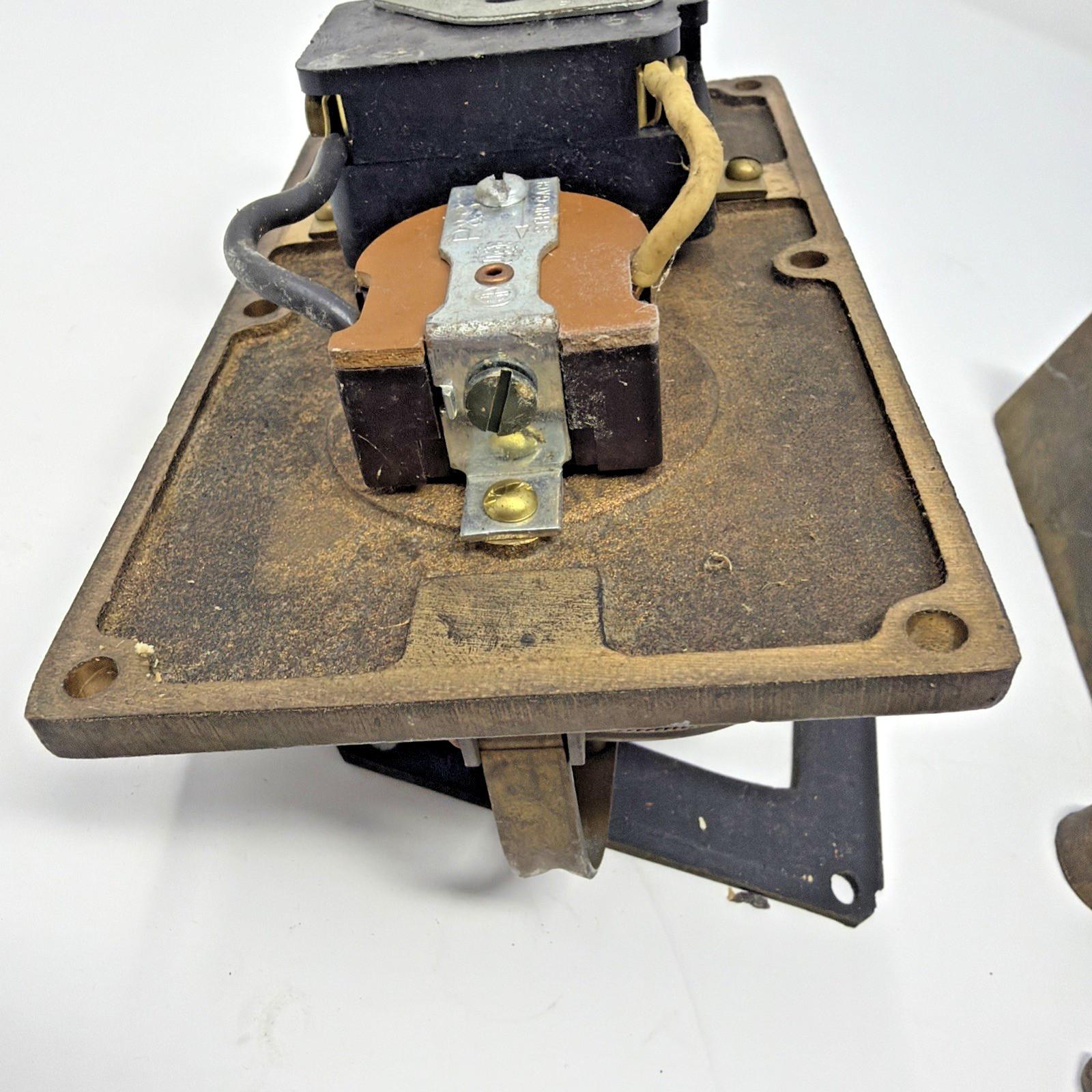 Vintage KONDU Bronze Watertight Surface Mount Rotary Switch Box Marine