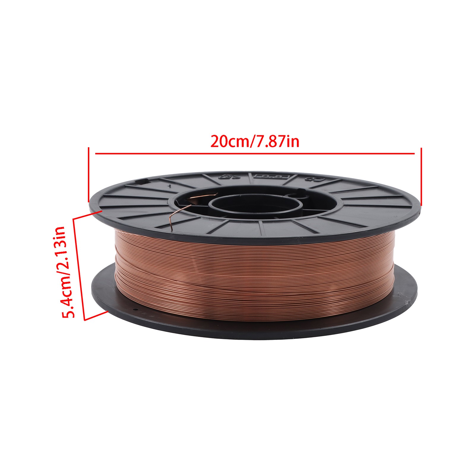 2 Pack ER70S-6 .030″ (0.8mm) Mild Steel MIG Welding Wire 11-lb Roll Wire