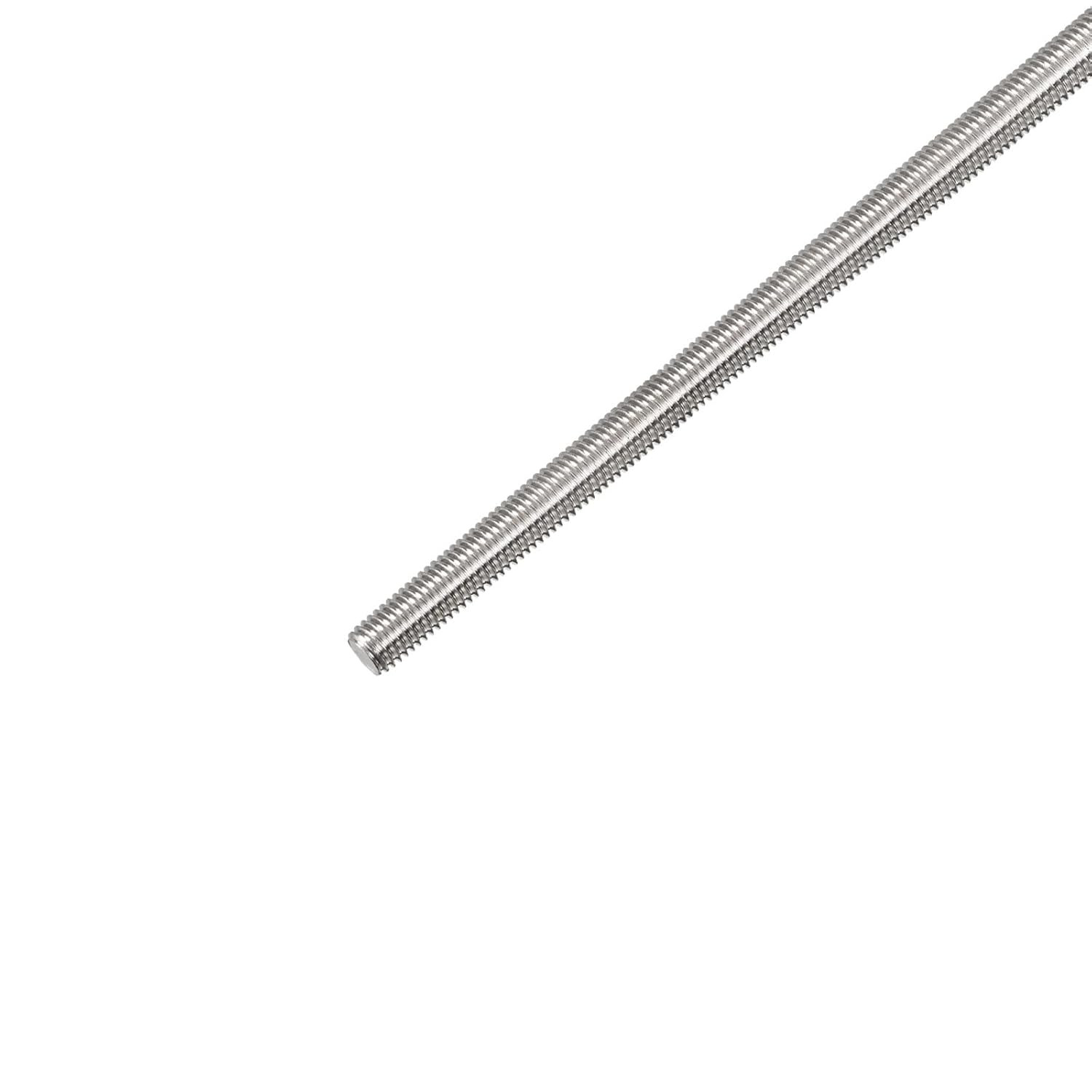 3/8″-24 Fully All Threaded Rod & Studs, 12″ Length, 304 Stainless Steel Right Ha