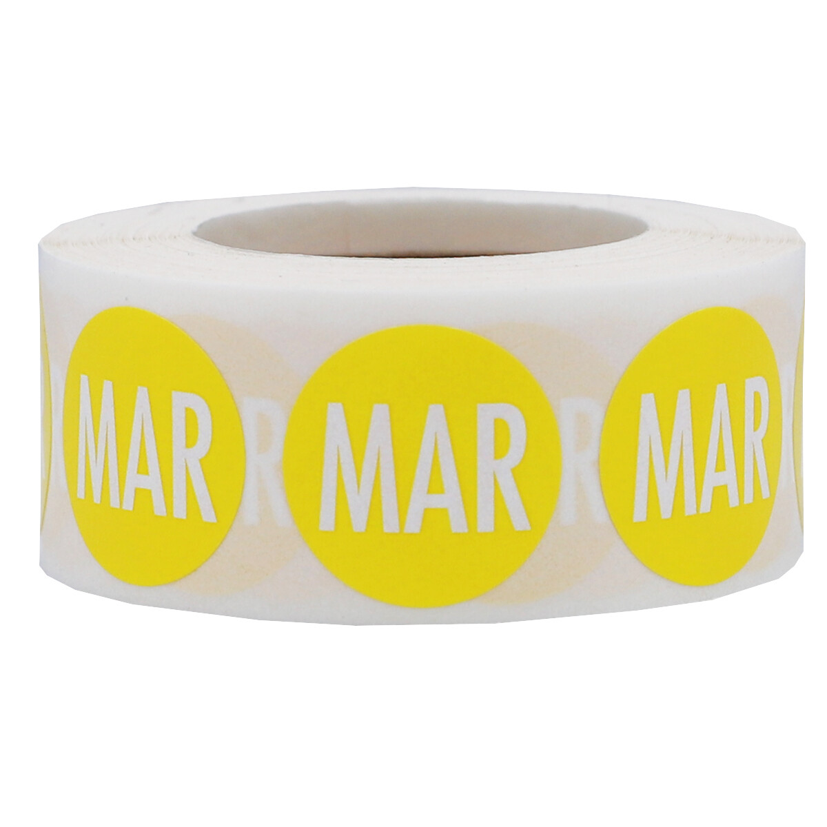 Months of the Year Jan – Dec Stickers | 0.75″ Round | 500 Pack | Pick a Month