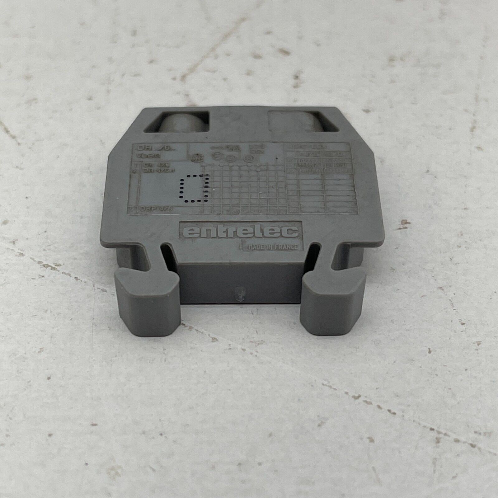 Entrelec SNA Series DIN Rail Terminal Block 4mm², Single-Level Screw Termination
