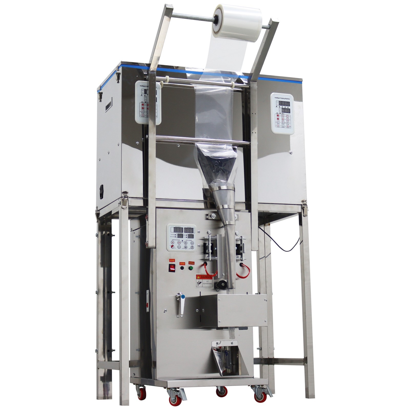 Auto Screw Packaging Machine Granule & Hardware Parts Packer 6.3″ Width Film