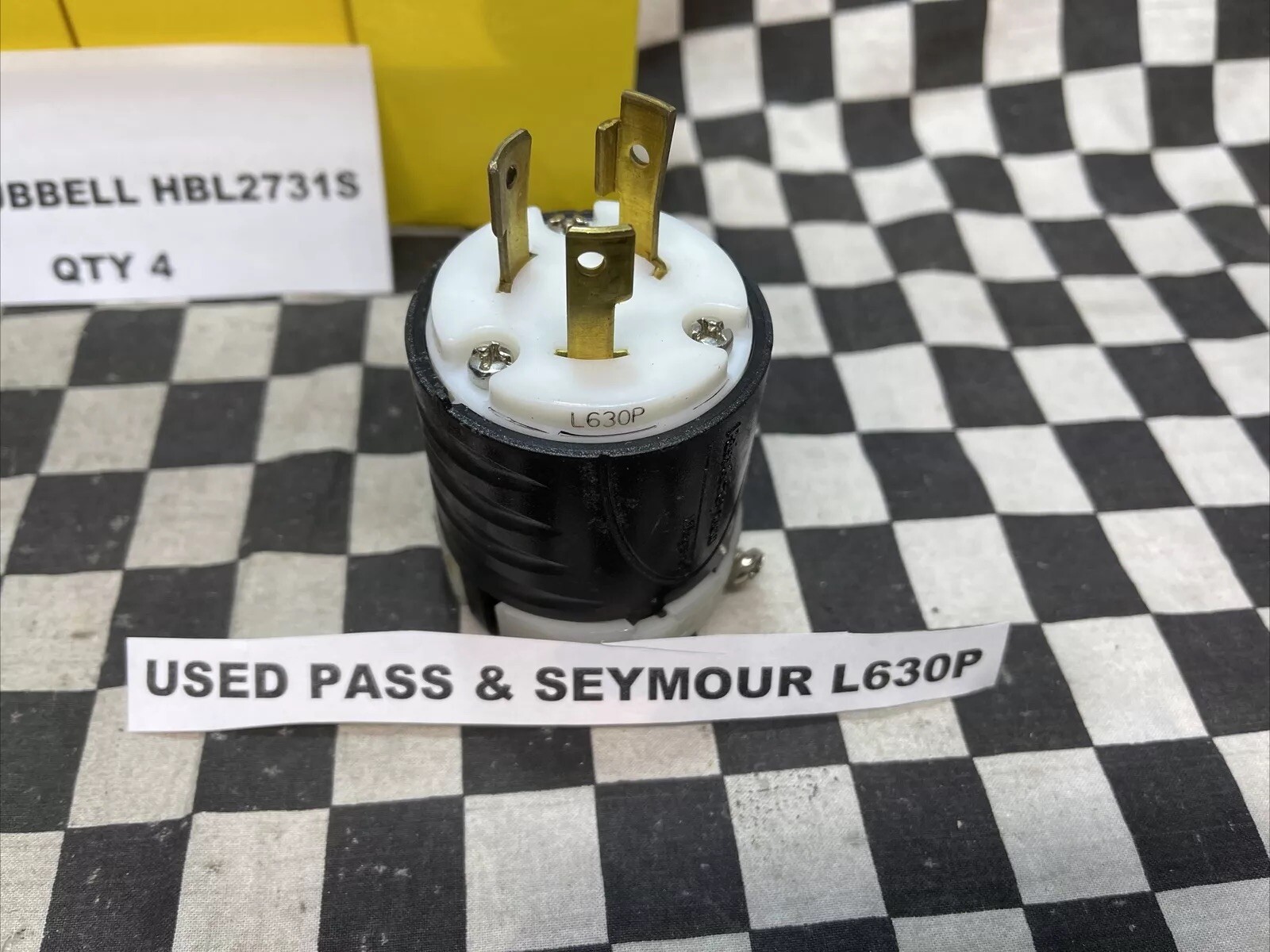 HUBBELL HBL2731S L530-P LEVITON L14-30 L5-30 HBL2321 L5-30R x 5-15P, LOT OF 10
