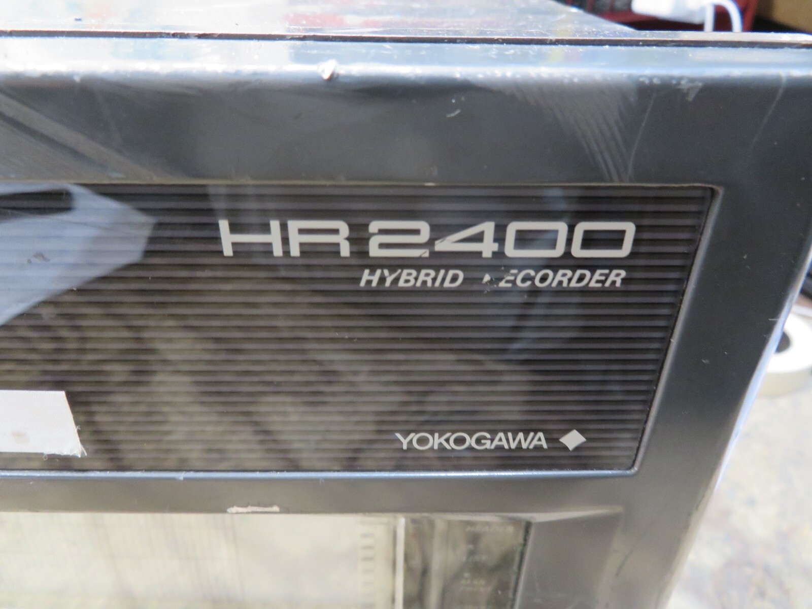 Yokogawa 408231-02/RS232C/MATH/AK-12 HR2400 Hybrid Chart Recorder UNTESTED