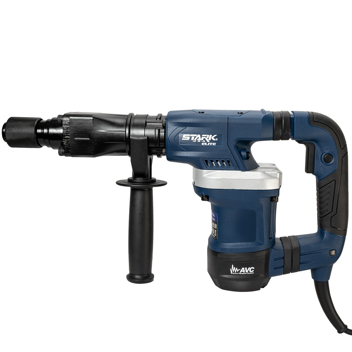 Stark USA 1200W Demolition Jack Hammer Concrete Breaker Pavement W/ Chisel Set