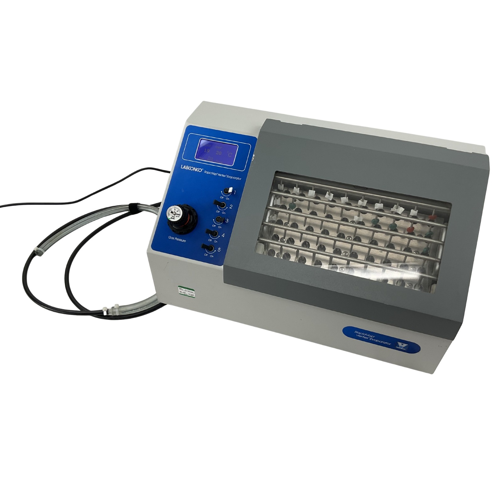Labconco 7320020 RapidVap Vertex Evaporator 50 Sample Concentrator Lab System