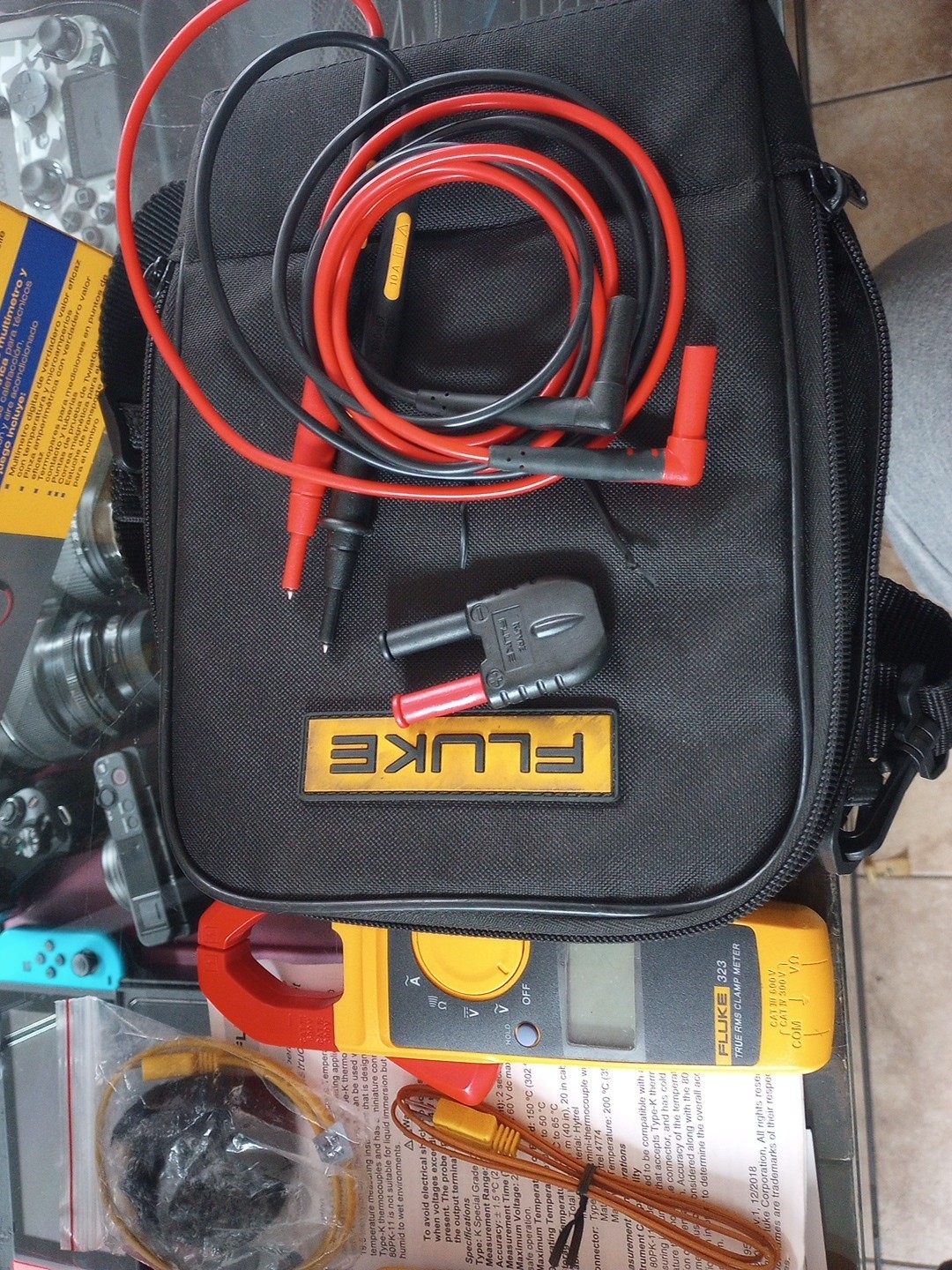 Fluke 116/323 KIT HVAC Compact Multimeter & Clamp Meter Combo Kit new in the box