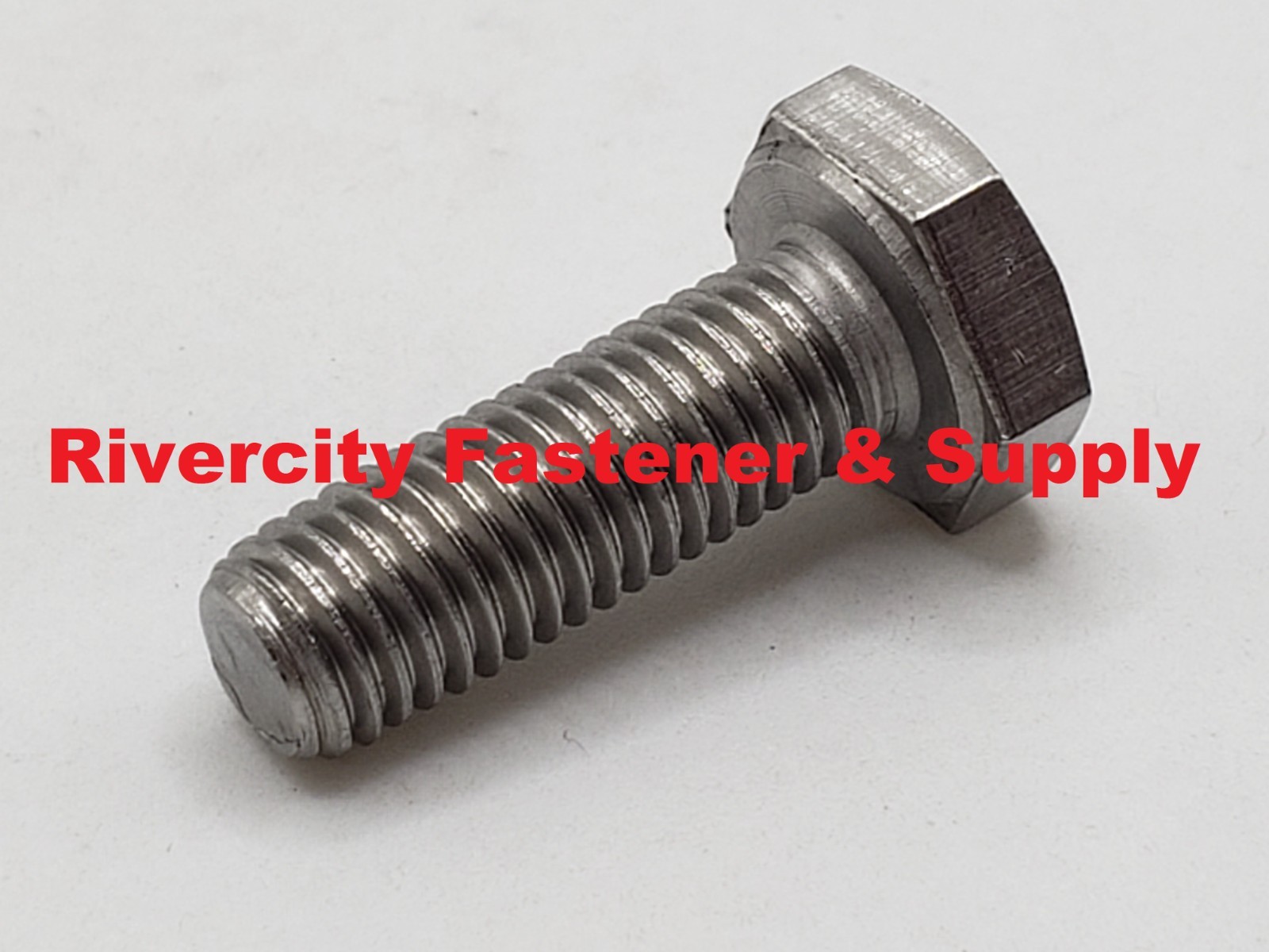 1/4-28×3/4 Stainless Steel Hex Head Cap Screws 1/4x28x3/4 Bolts 1/4×28 x 3/4