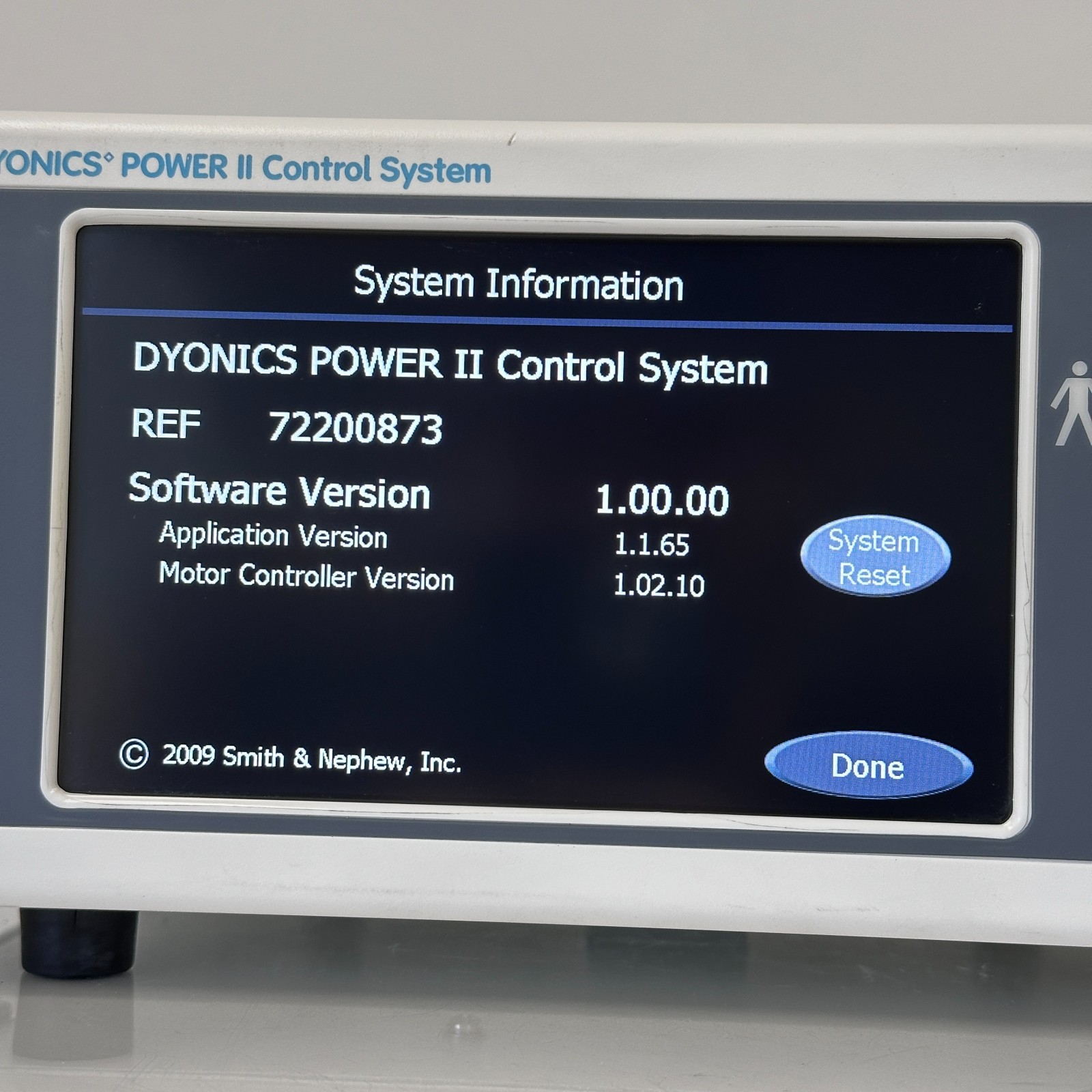Smith & Nephew Dyonics Power II Control System 72200873
