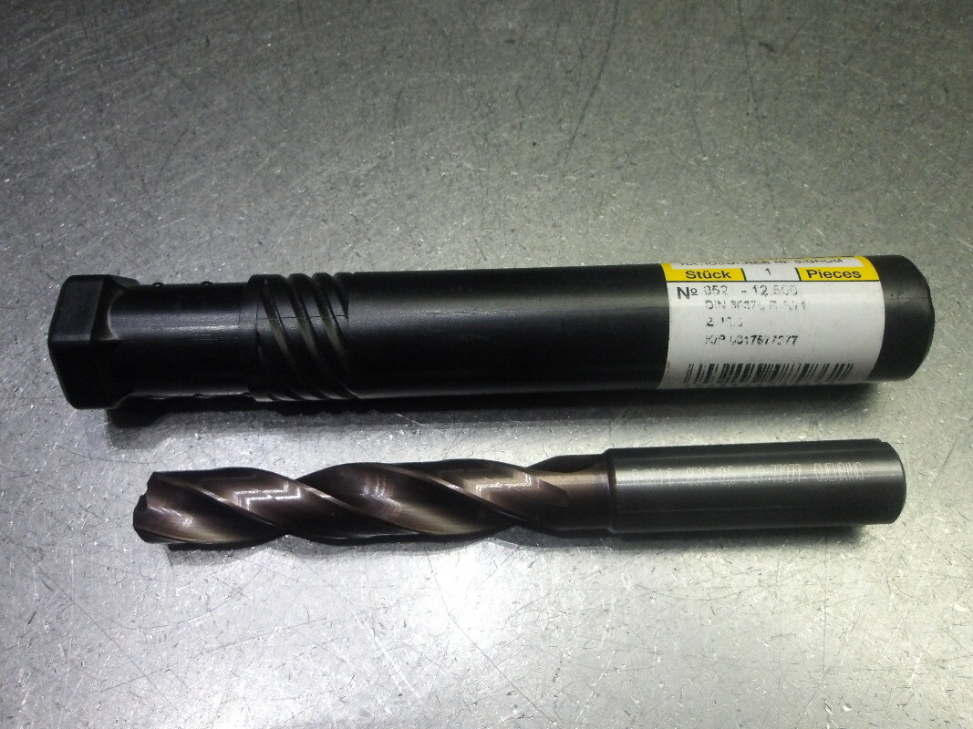 Guhring 12.5mm Coolant Thru Carbide Drill 14mm Shank 6521-12.500 (LOC2328A)