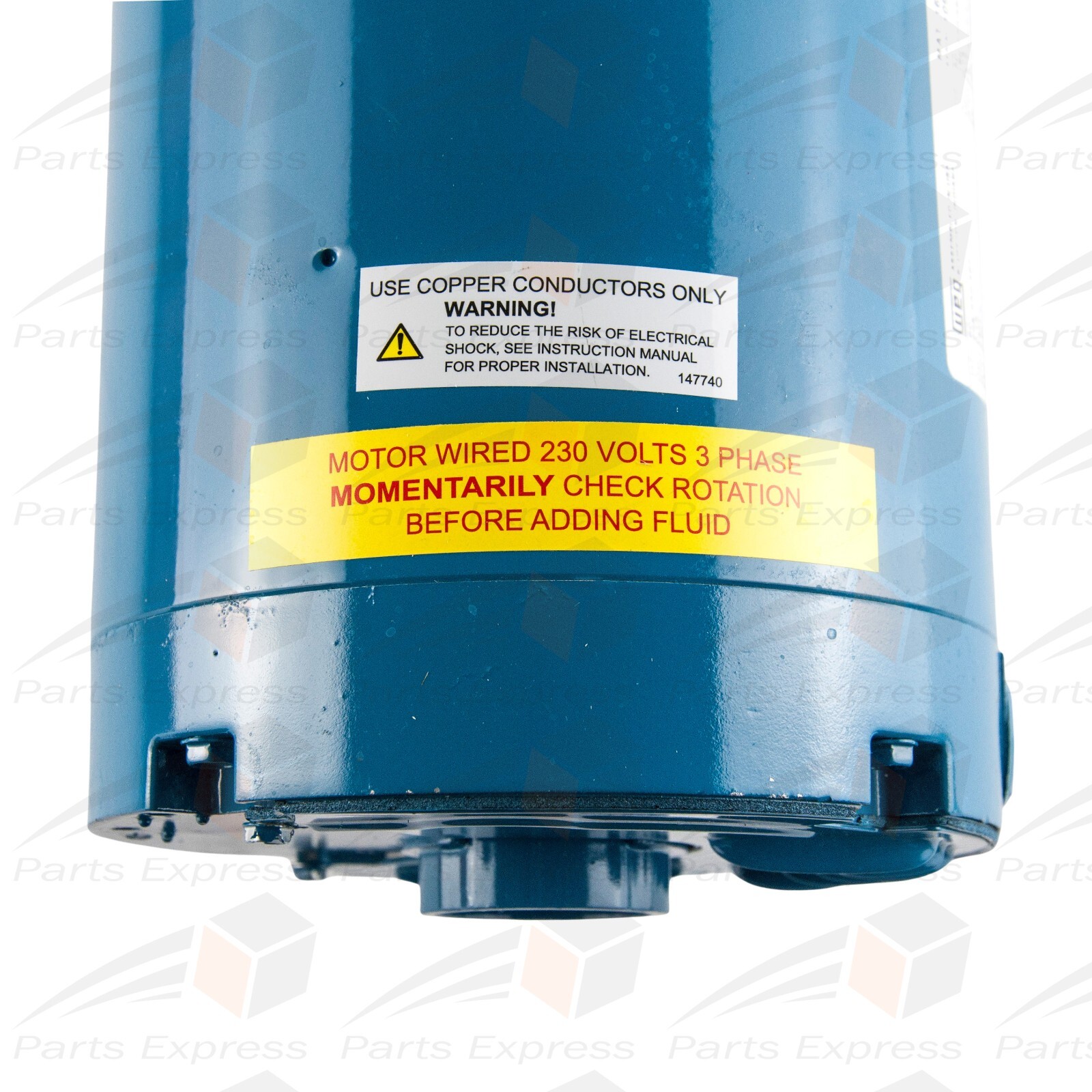 BURKS PUMP MODEL# 37CT7M, 3/4 HP, 208-230/460V, 3-PHASE, 60Hz, RPM 3450, 8.3 gpm