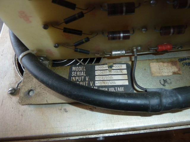 GLASSMAN HIGH VOLTAGE, VARIAN F0746001+200kV 5mA STACK