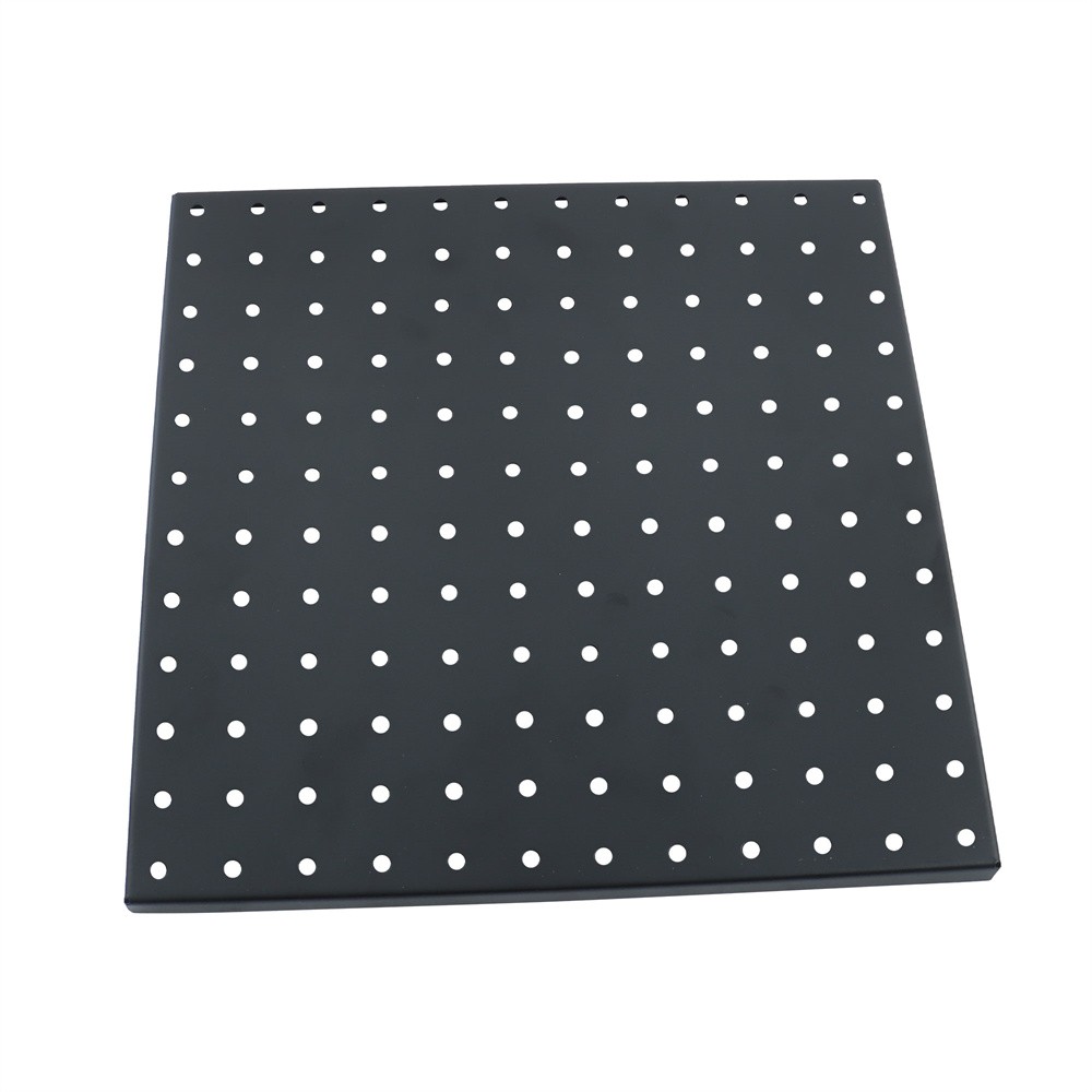 4 Packs Metal Pegboards Black Peg Boards Wall For Office Garage Basement Craft