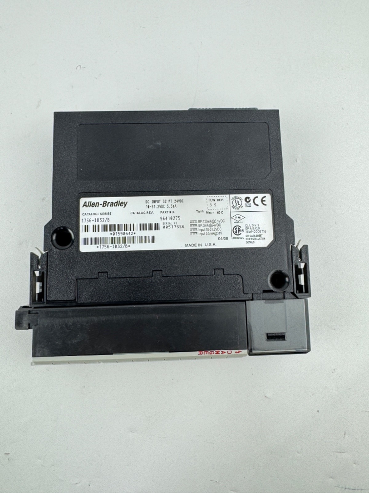 Allen-Bradley 1756-IB32/B ControlLogix Input Module